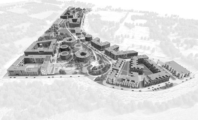 前沙皇村车厢修理厂“索菲亚”地块开发竞赛概念方案丨俄罗斯丨PANACOM-19