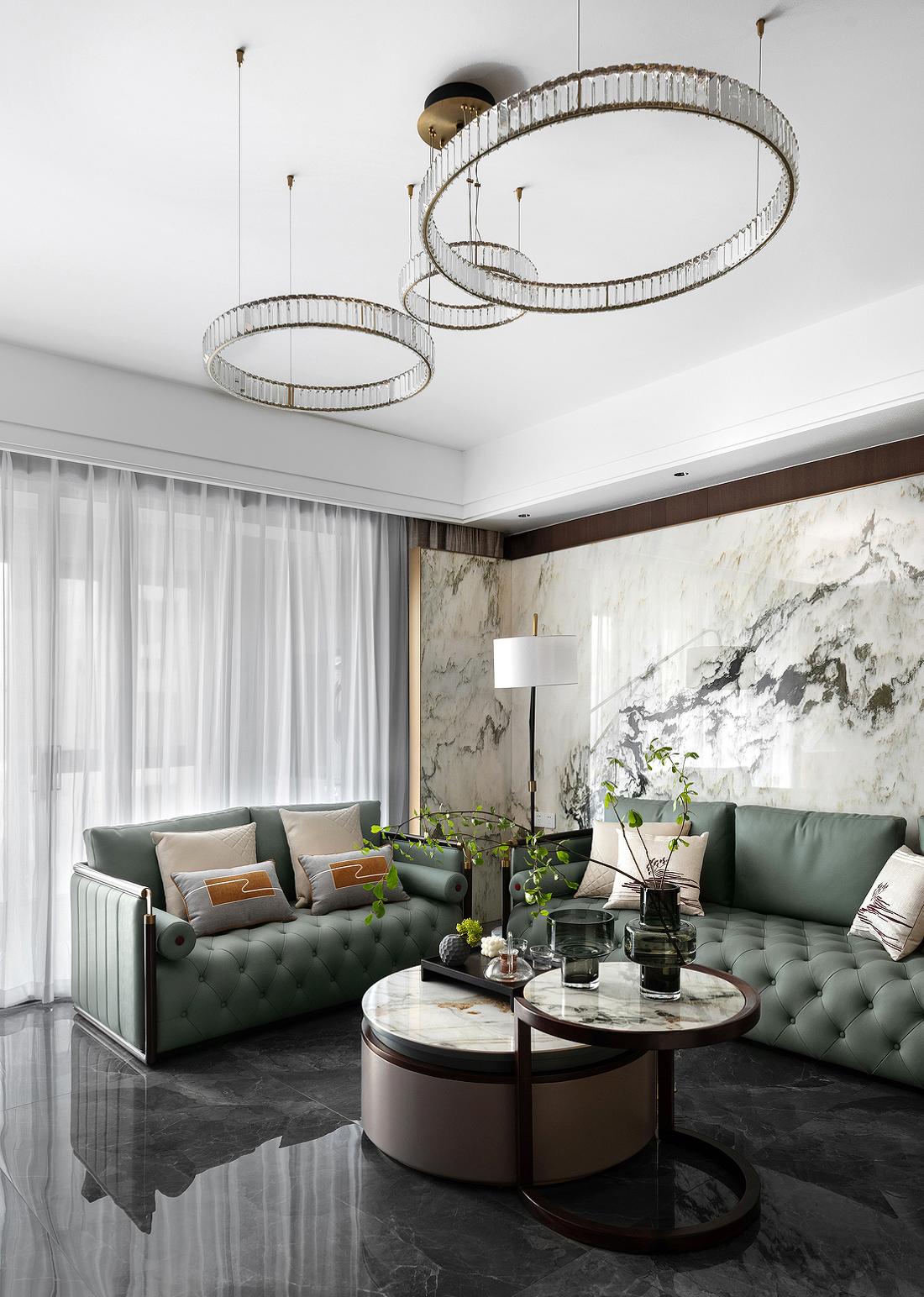 雅奢东方 · 中式轻奢三代同堂的家-6