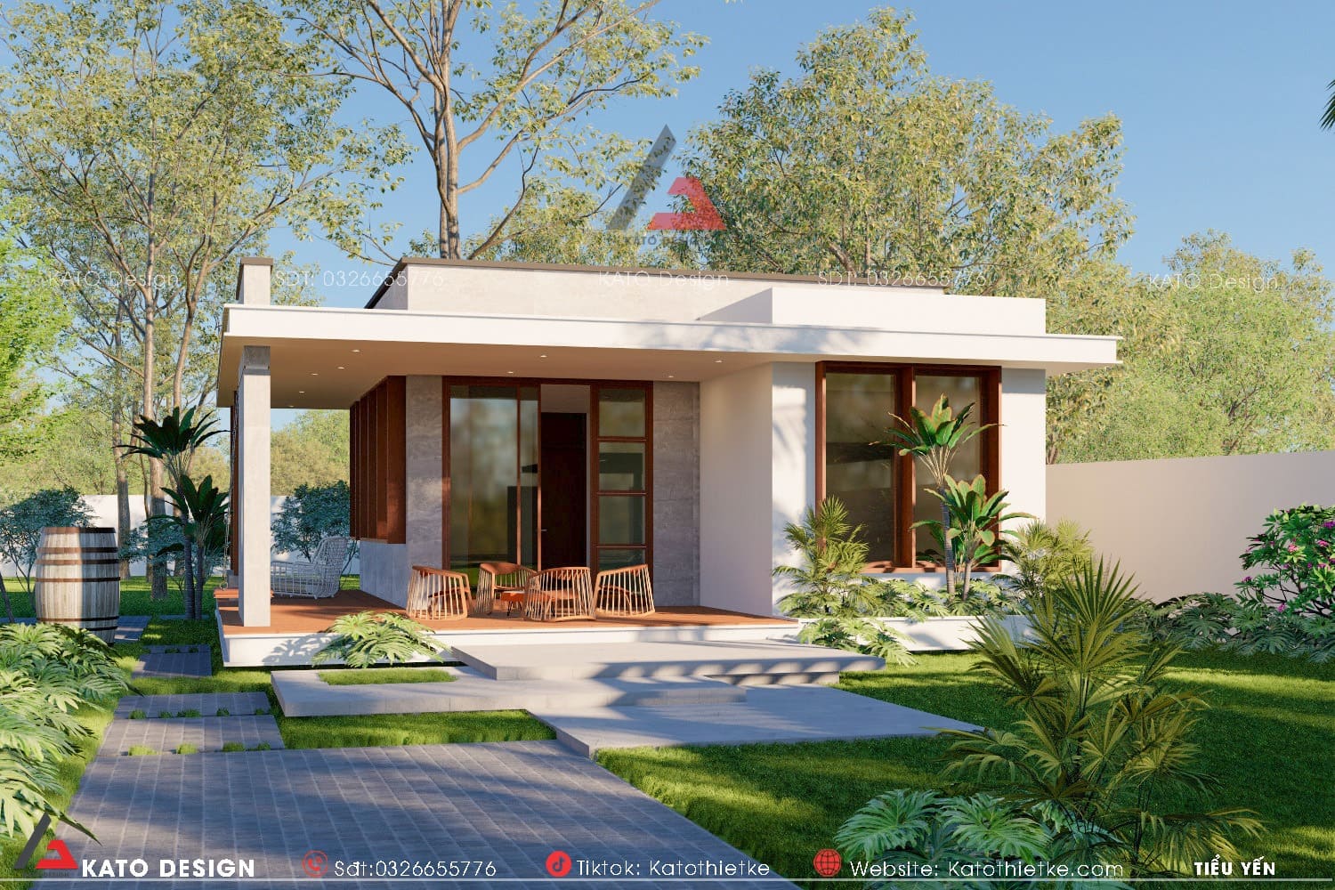 小燕屋（注：TIỂU YẾN音译为小燕，因缺乏更多背景信息，这是基于音译的常规处理，可能与实际情况有偏差） 丨KATO Thiết Kế-20