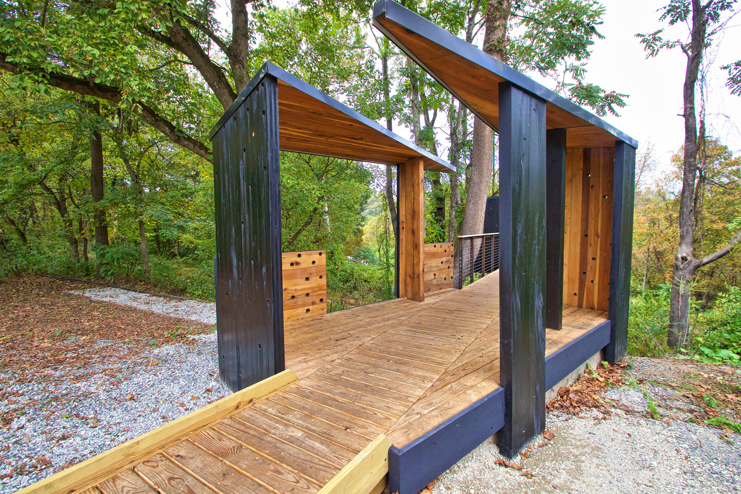 新河火车观察塔丨美国丨弗吉尼亚理工大学-26