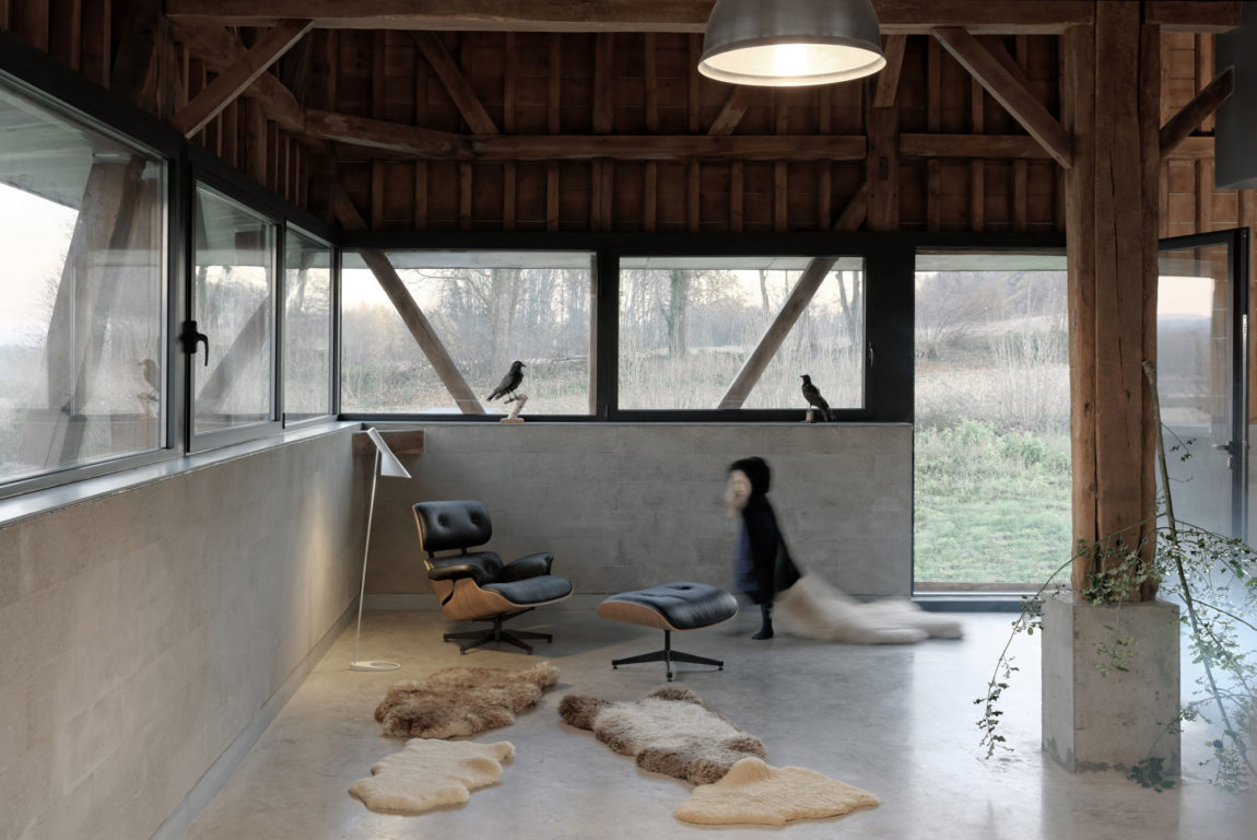 Architectural Studio Ziegler Converts an Abandoned Barn into a Private Home-15