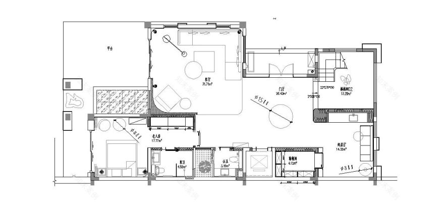 【私人】定制住宅丨中国贵阳丨元禾旺景建筑设计事务所-9