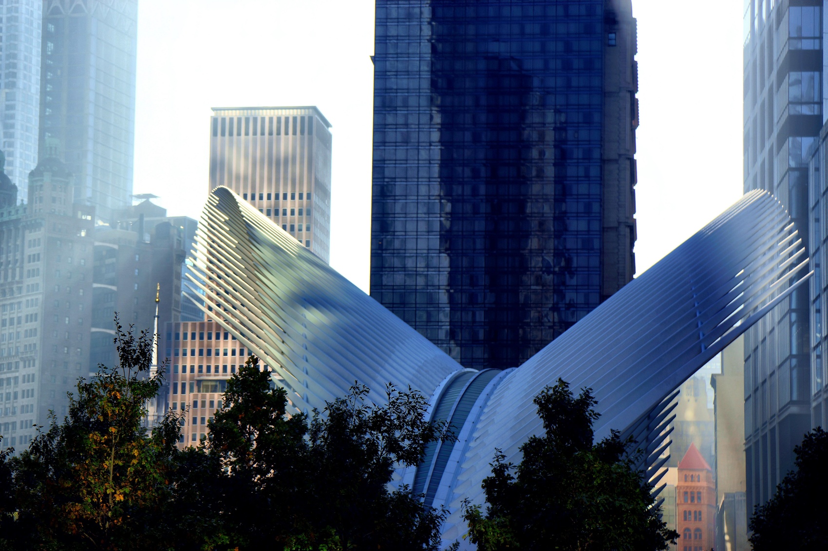 纽约世界贸易中心交通枢纽Oculus丨美国曼哈顿丨圣地亚哥·卡拉特拉瓦（Santiago Calatrava）-9