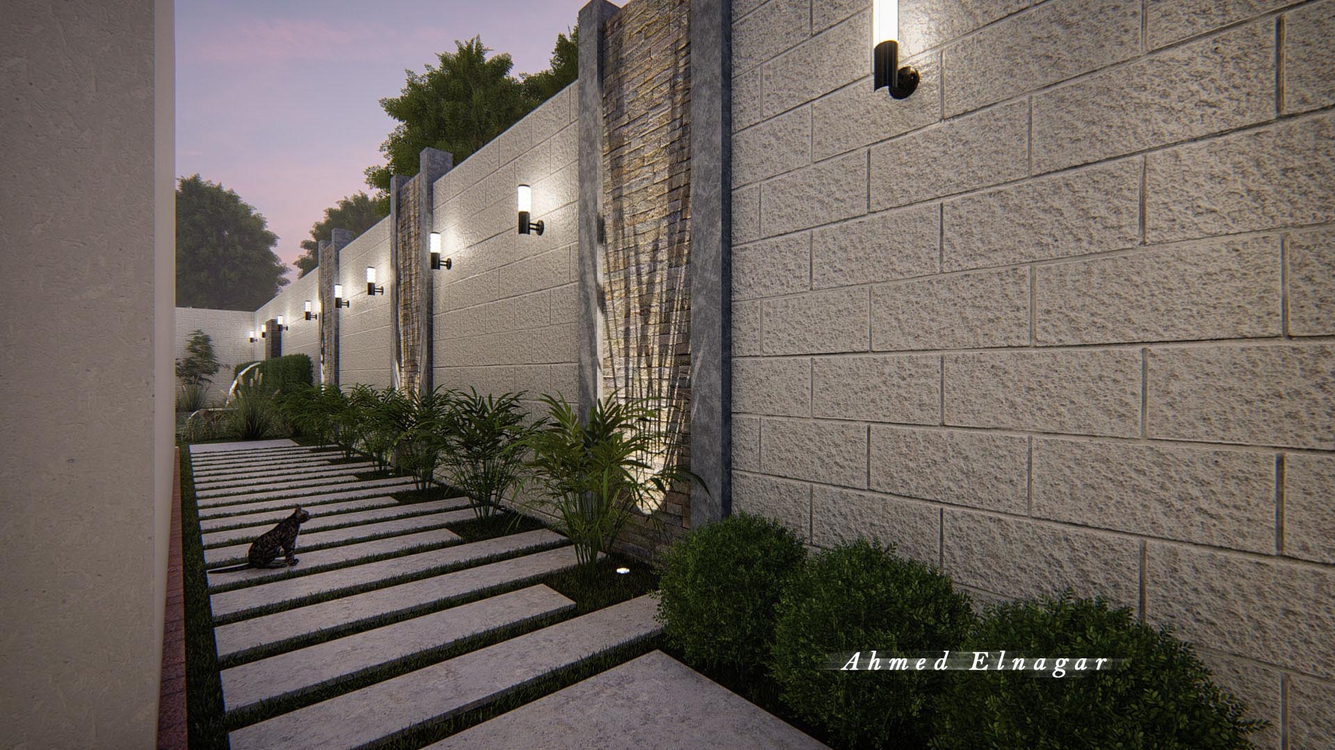 别墅花园设计 14丨阿联酋迪拜-2