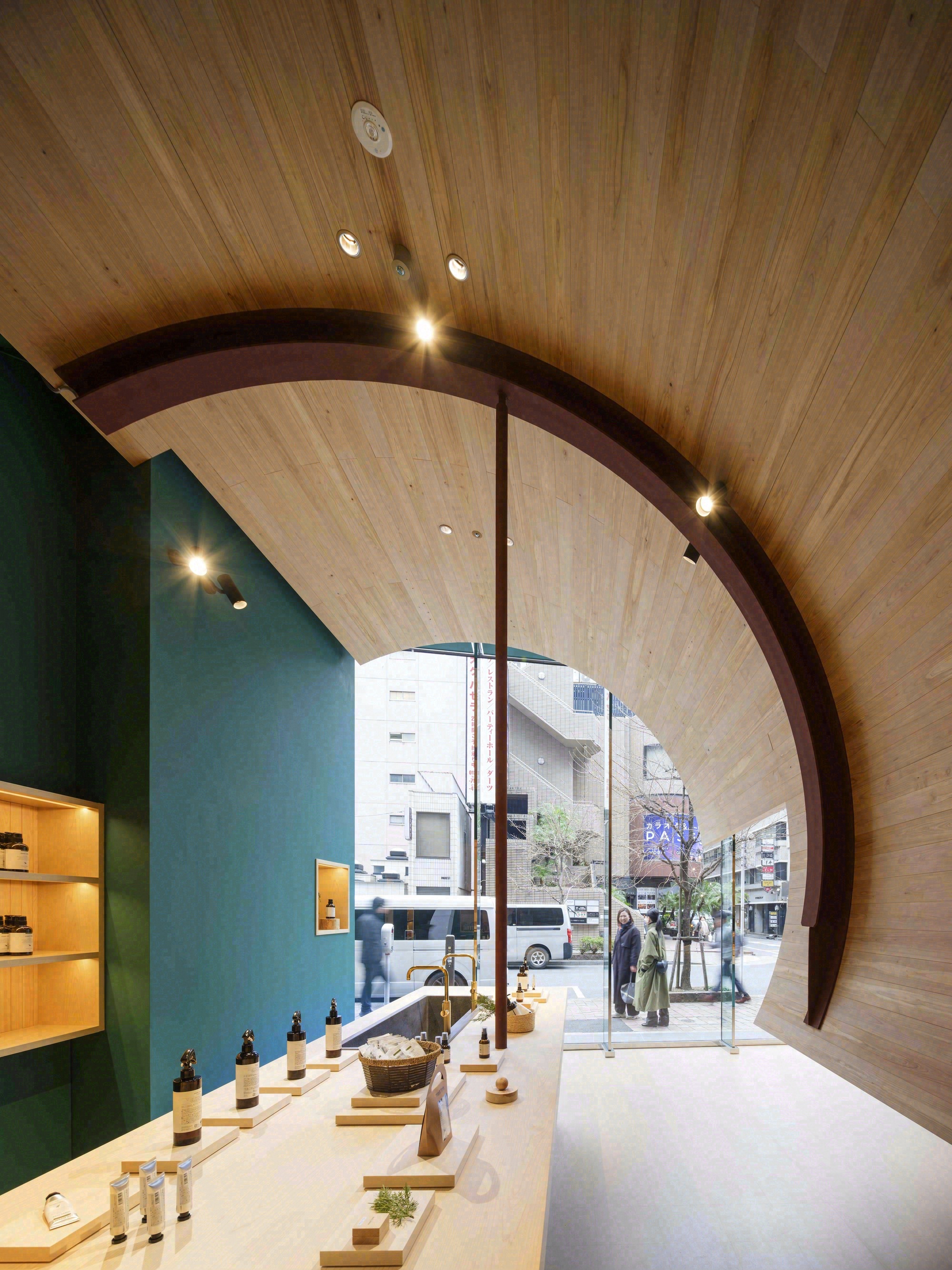 遇见树店丨日本丨Naruse Inokuma Architects-9