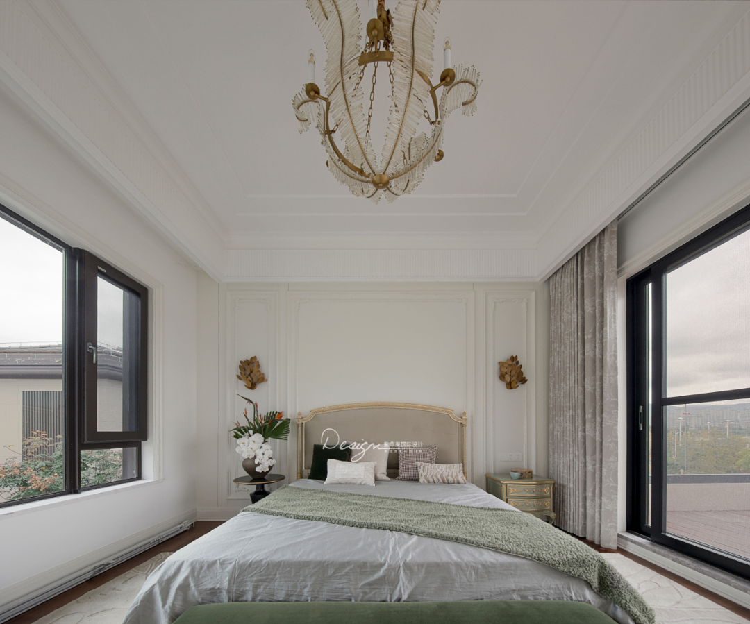 优雅咏唱,复古调的诗意生活丨紫苹果装饰集团-92