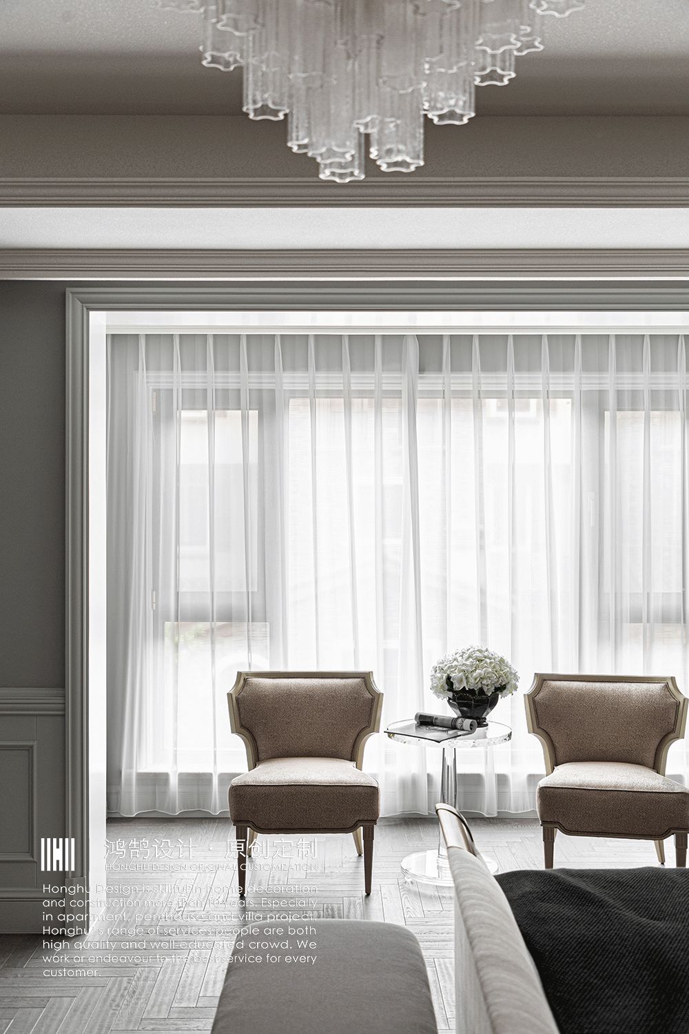 468㎡美式轻奢别墅,生活与艺术的完美融合-49