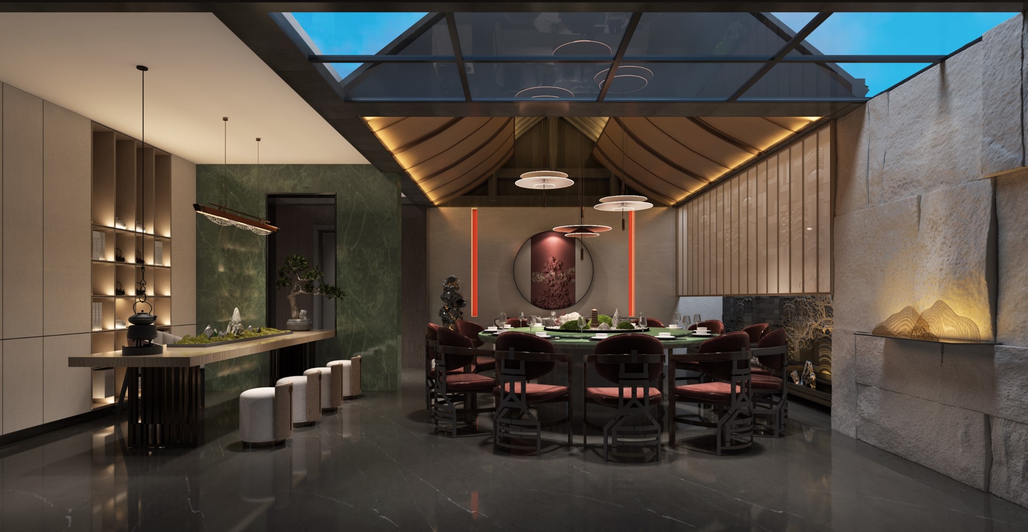 宽窄巷子金熊猫餐厅丨中国四川-21