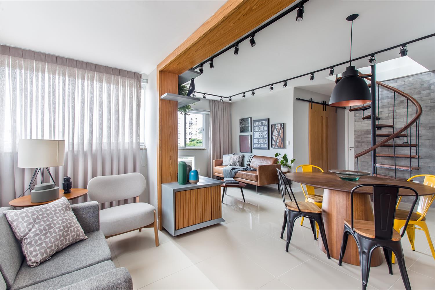 巴西 Cobertura AS 公寓 | 融合舒适与功能的现代设计-2