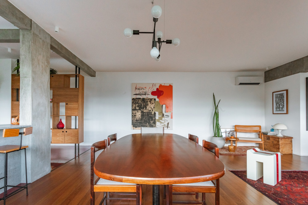 巴西维拉公寓设计 | 拆除墙壁打造开阔视野-33