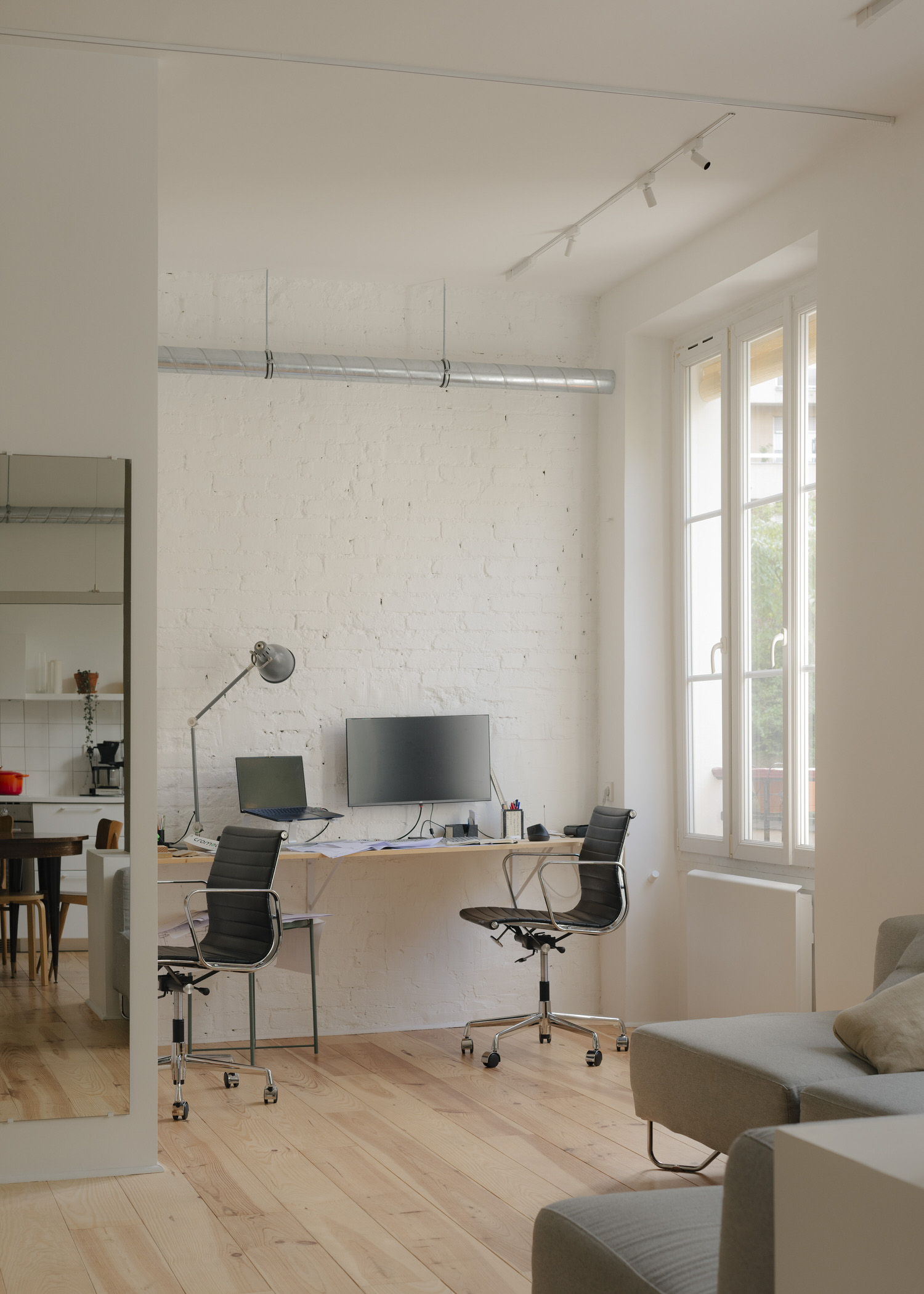 紧凑的巴黎阁楼丨法国巴黎丨PS Studio-25