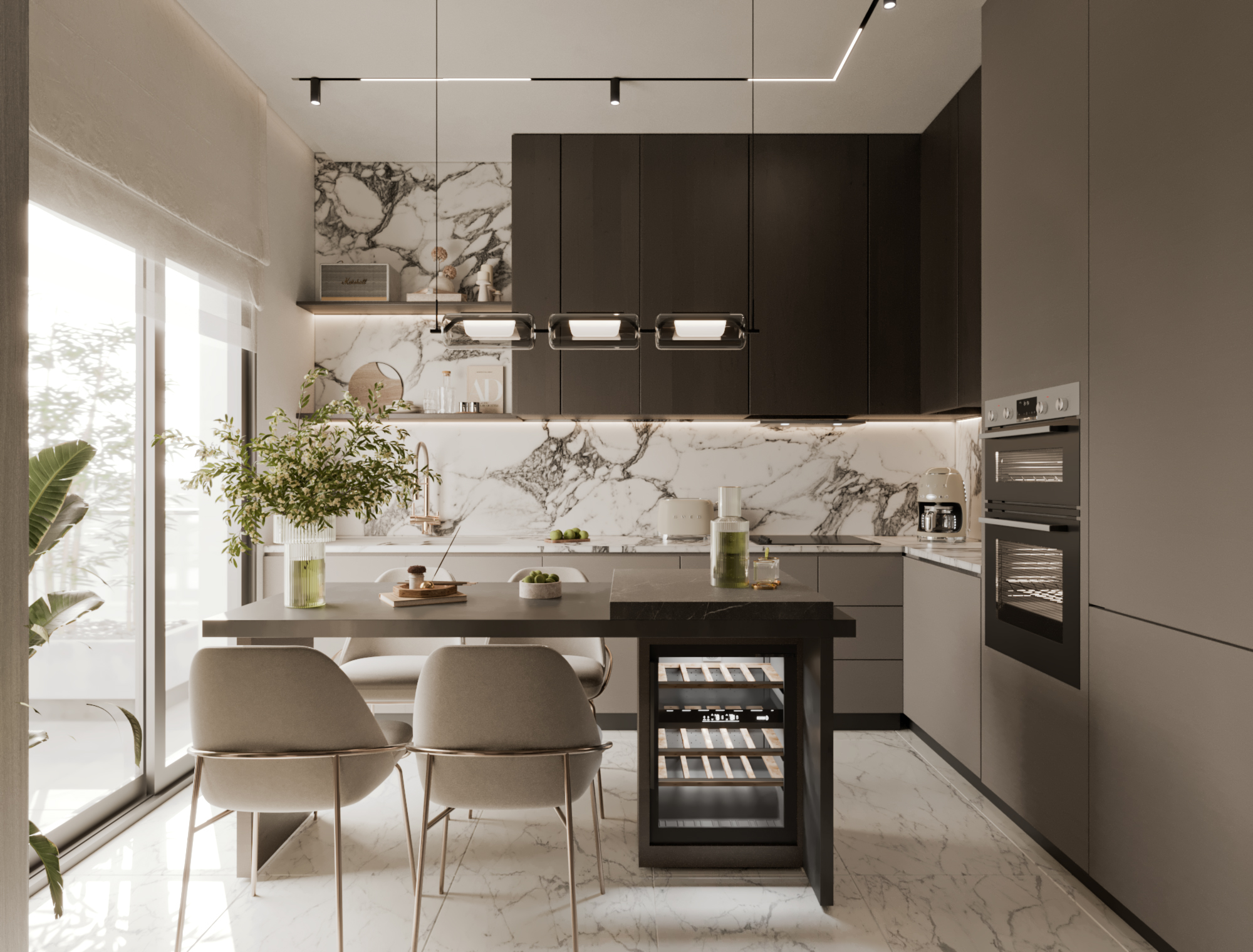 Cosy apartment 室内设计丨突尼斯丨Anamorph agnecy-8