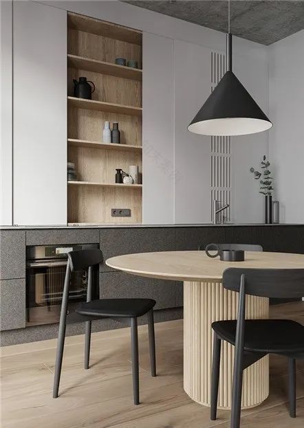 美学 | 70㎡小公寓,简约风出圈~-34