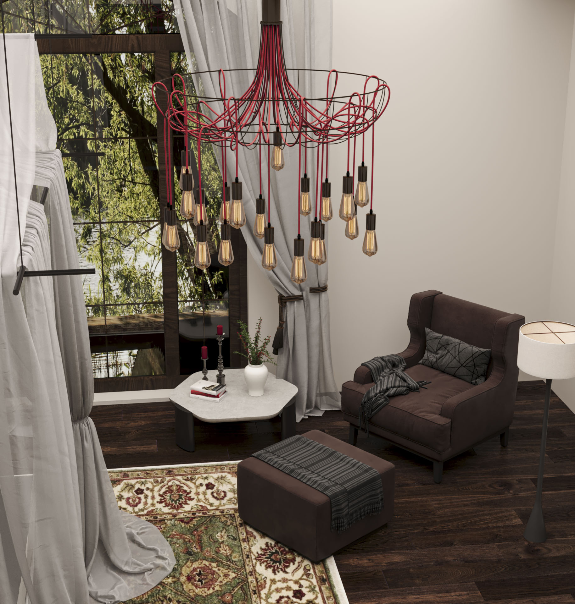 Hotel Cottage Bedroom Design-5