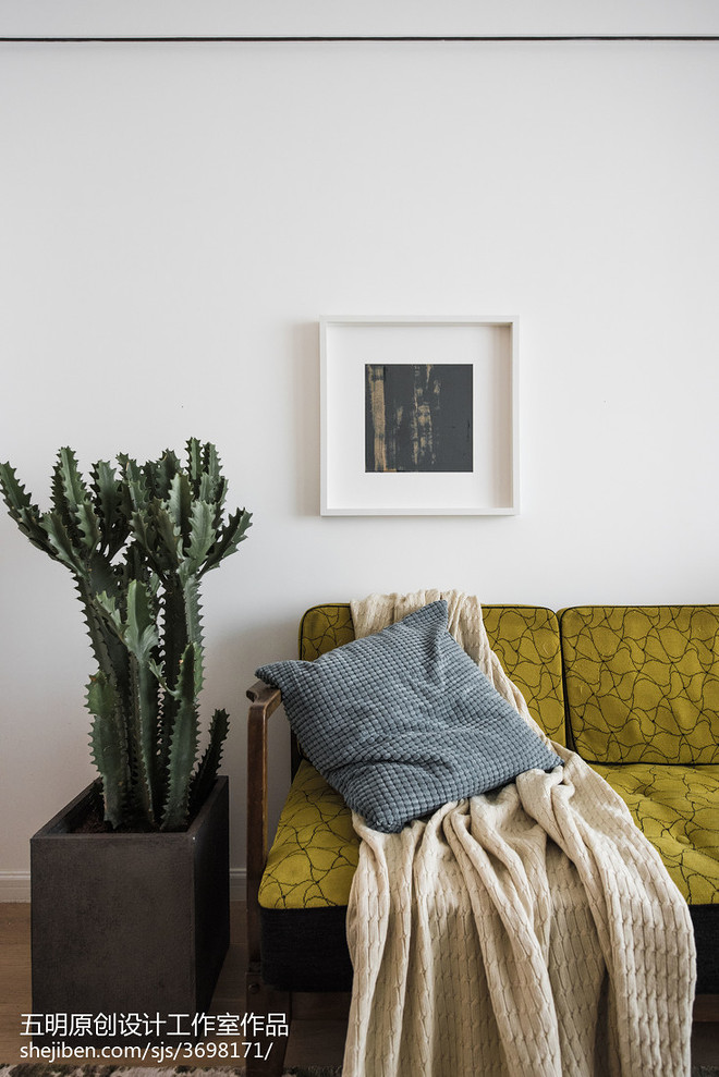 25万元一居50平米装修案例·效果图  花房姑娘-22