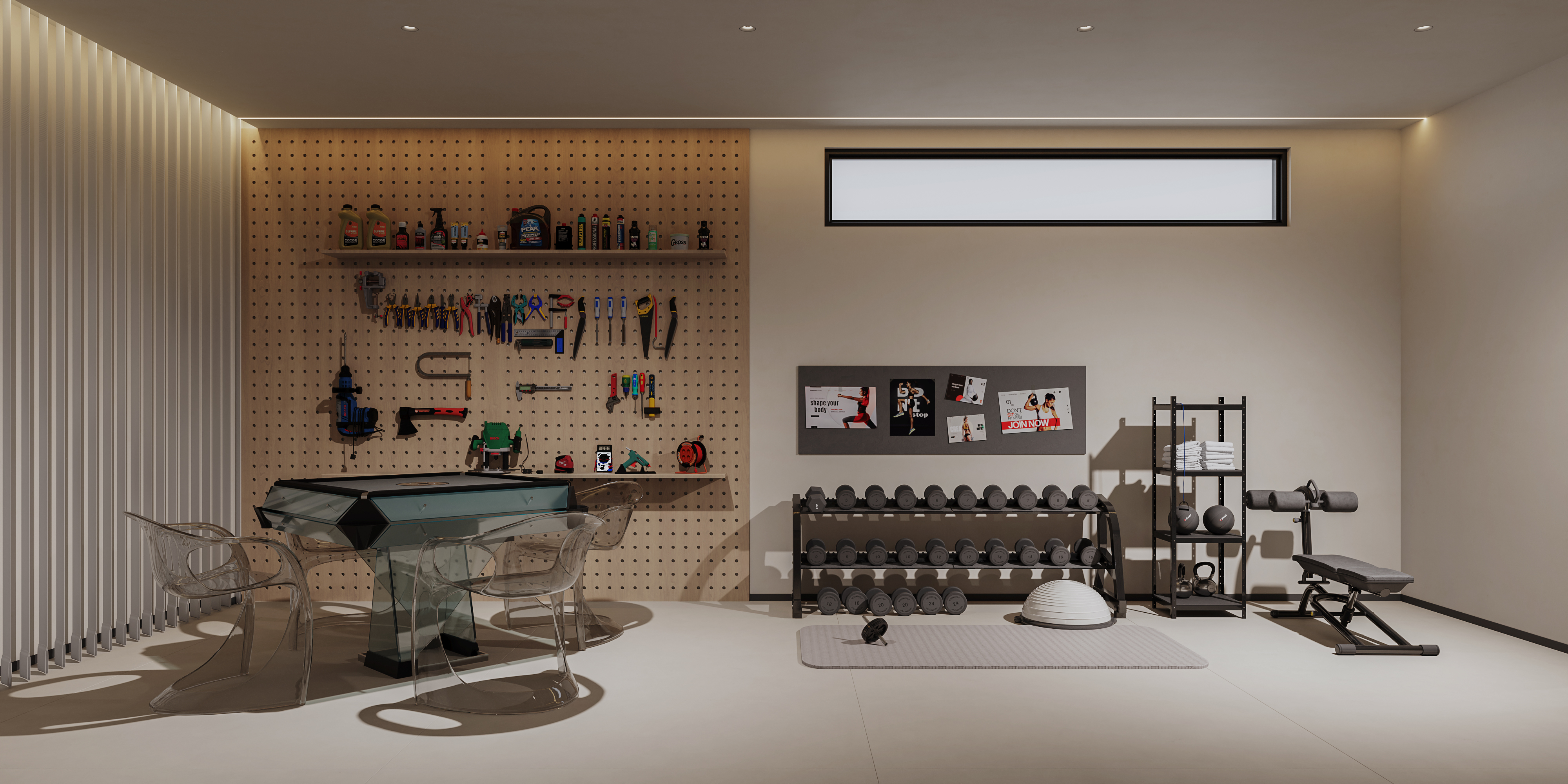 绘感视觉设计——奶油风地下室案例-9