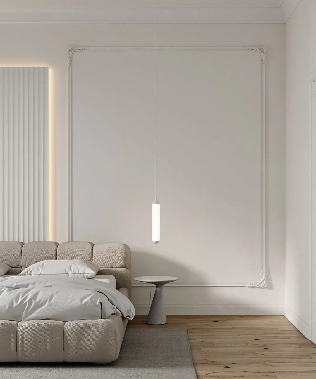 纯白极简公寓丨Shamil Kalimulaev-39