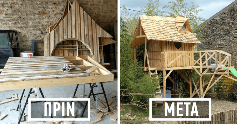 用木板改造的公主城堡-3