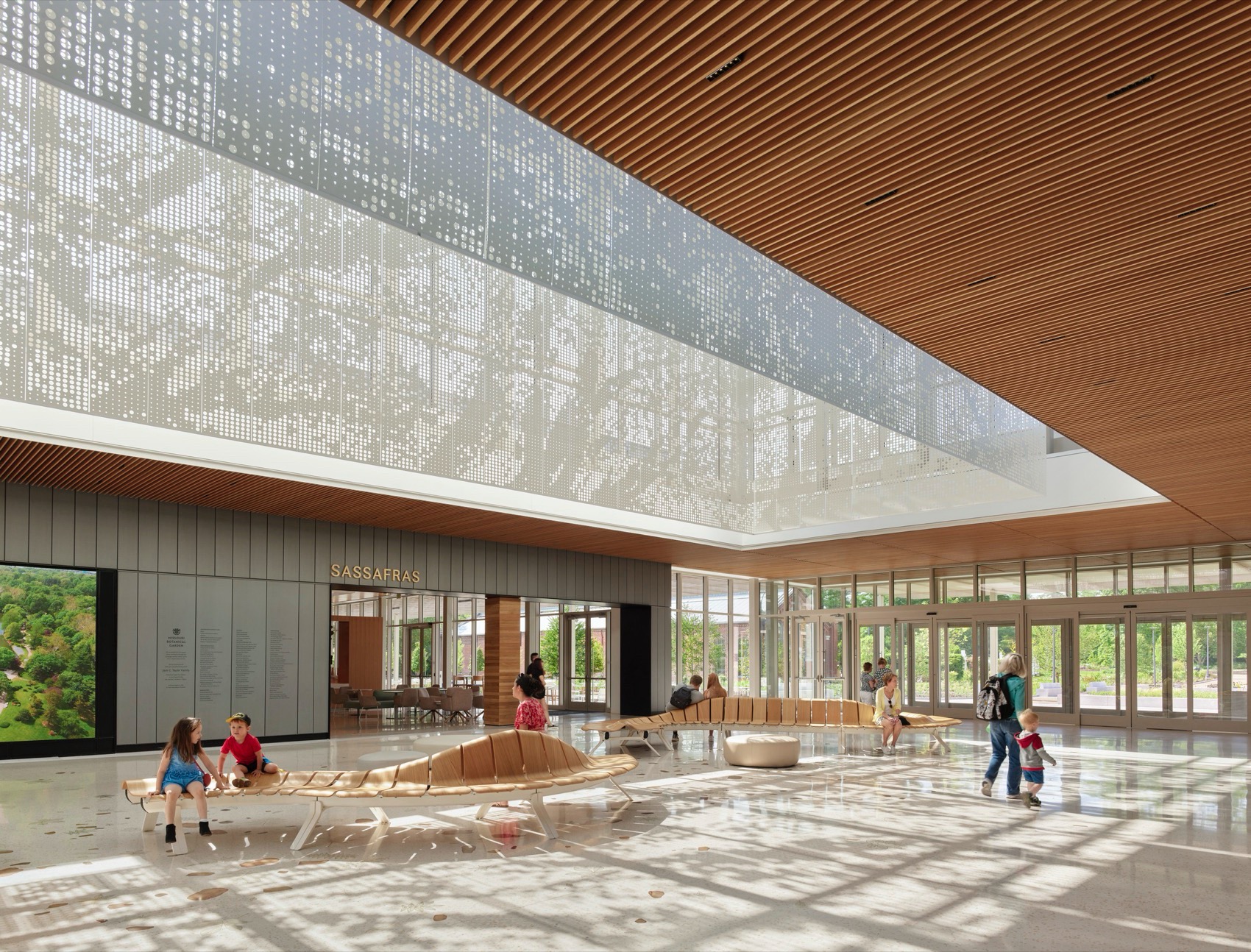 密苏里植物园Jack C· Taylor游客中心丨美国-28