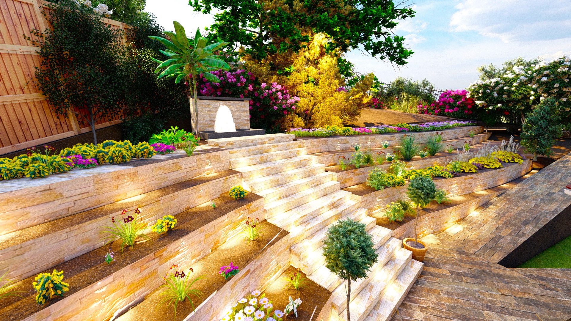 Slope Landscape design project-1