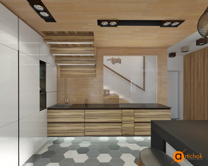 Artichok 民族风室内设计（基辅 penthouse 案例）丨乌克兰基辅-22