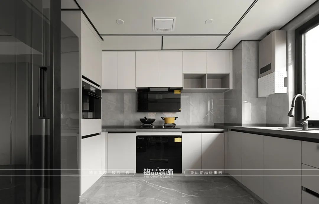 现代轻奢风杭州住宅丨中国杭州丨铭品装饰-47