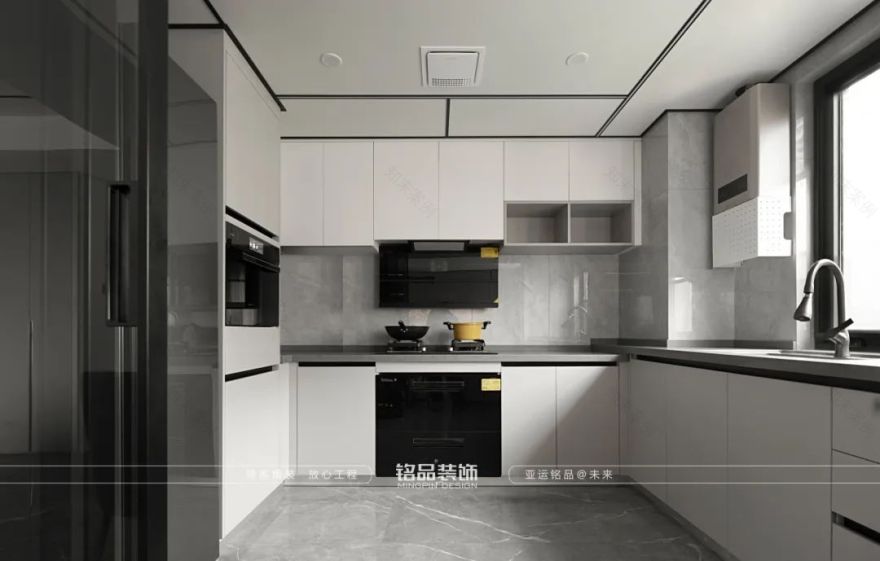 现代轻奢风杭州住宅丨中国杭州丨铭品装饰-47