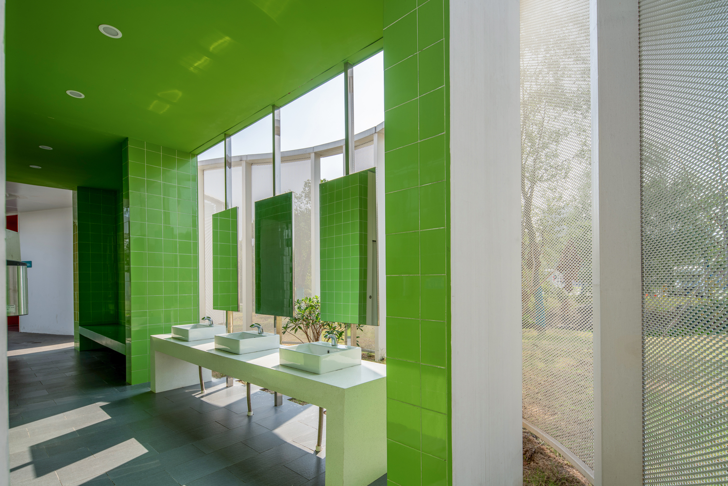 杭州临平体育公园休息驿站-50