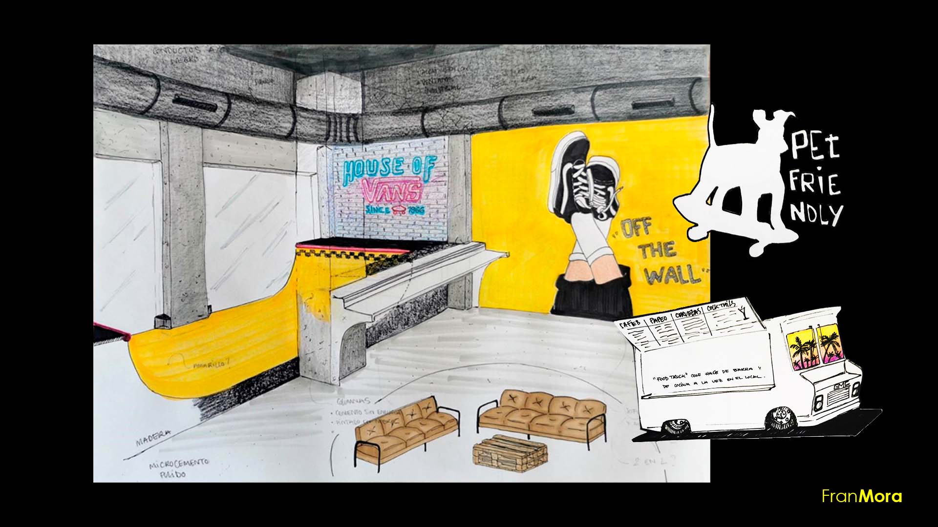 Diseño de Interiores - Tienda Vans Málaga.-8