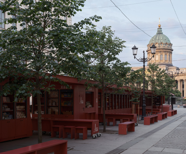 圣彼得堡小科纽申纳街“图书小巷”丨俄罗斯圣彼得堡丨Spirin architects-11