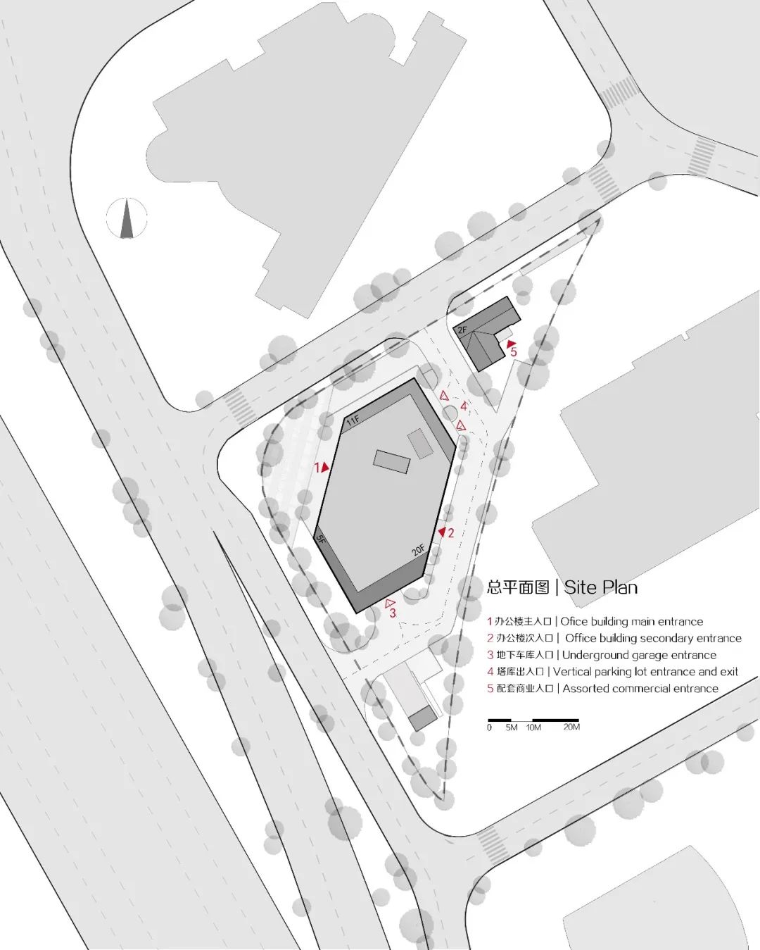 六边钻石 · 鹤鸣广宇大厦丨中国杭州丨零壹城市建筑事务所-14