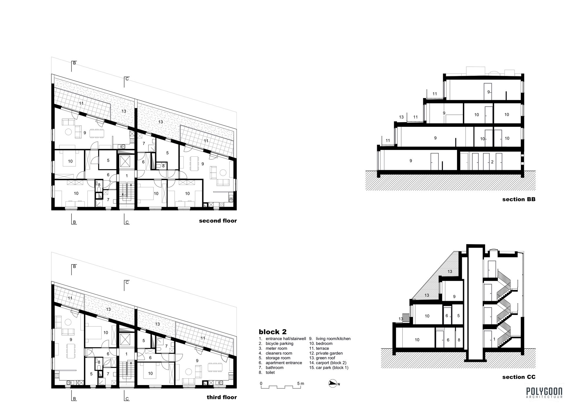 社会与堆积式生活丨比利时丨POLYGOON Architectuur-49