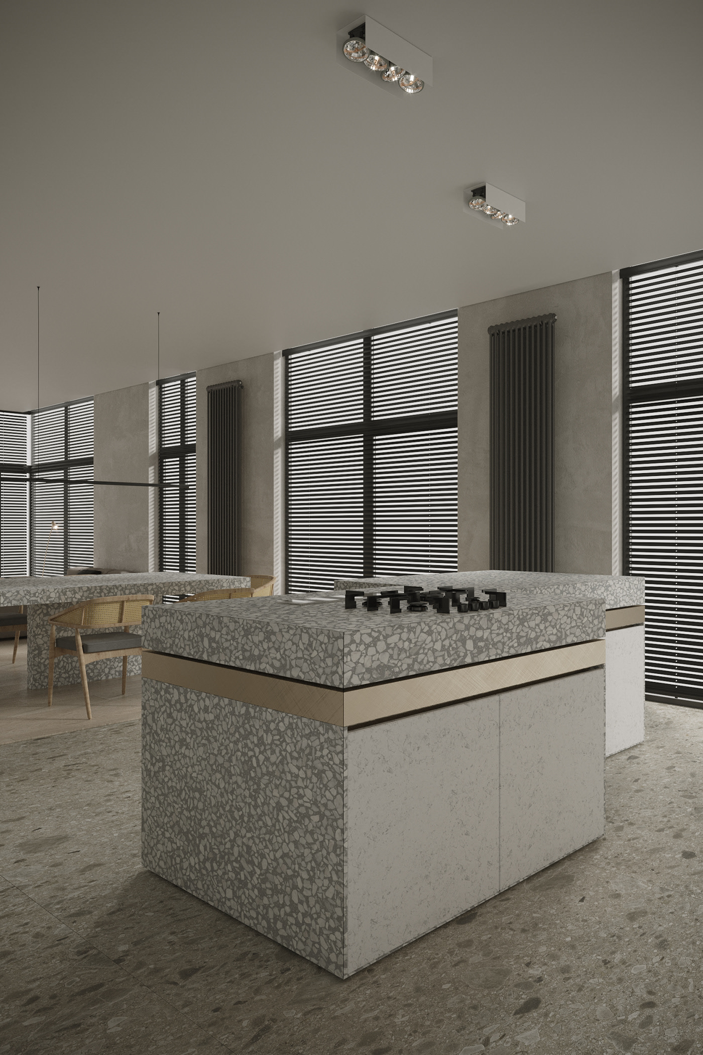 极简中性风公寓设计 干净利落！-13