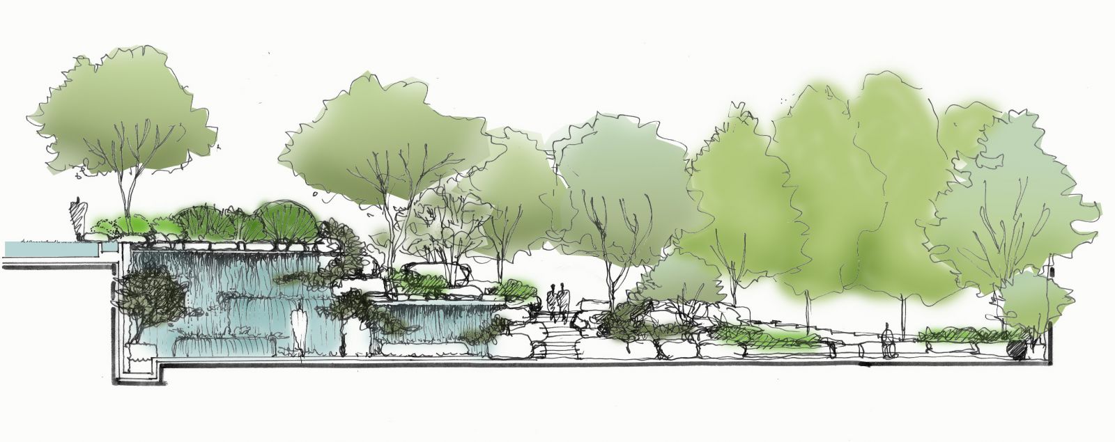 中国惠州喜来登会所景观规划-9