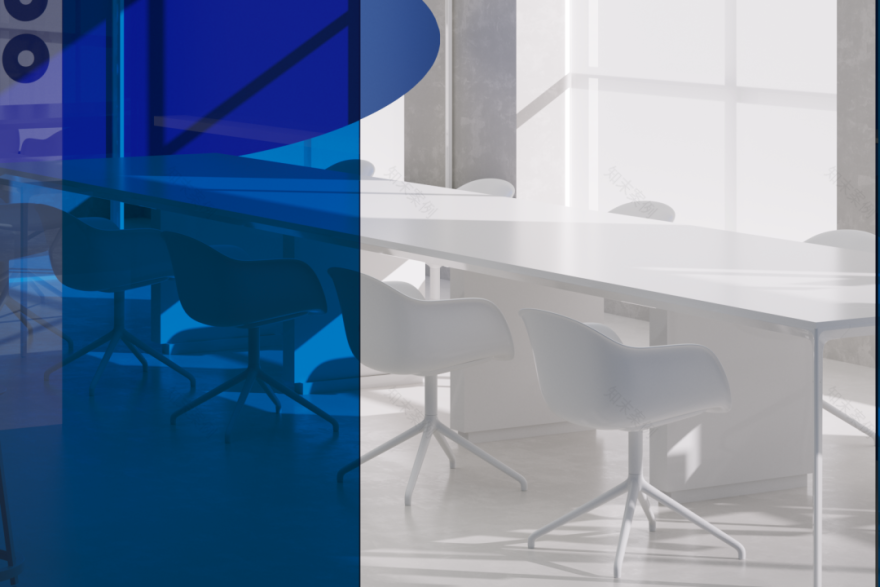 留白的天空蓝·洛阳办公室设计丨中国洛阳丨辛举鹏-41