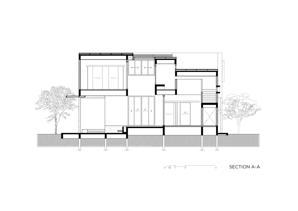 泰国 Stack-cube 房子,功能齐全的立方体空间-38