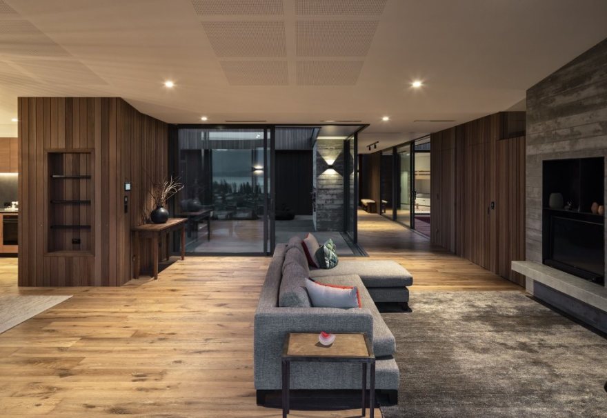 新西兰鲁比岭别墅,室内外无缝融合的观景之家-33