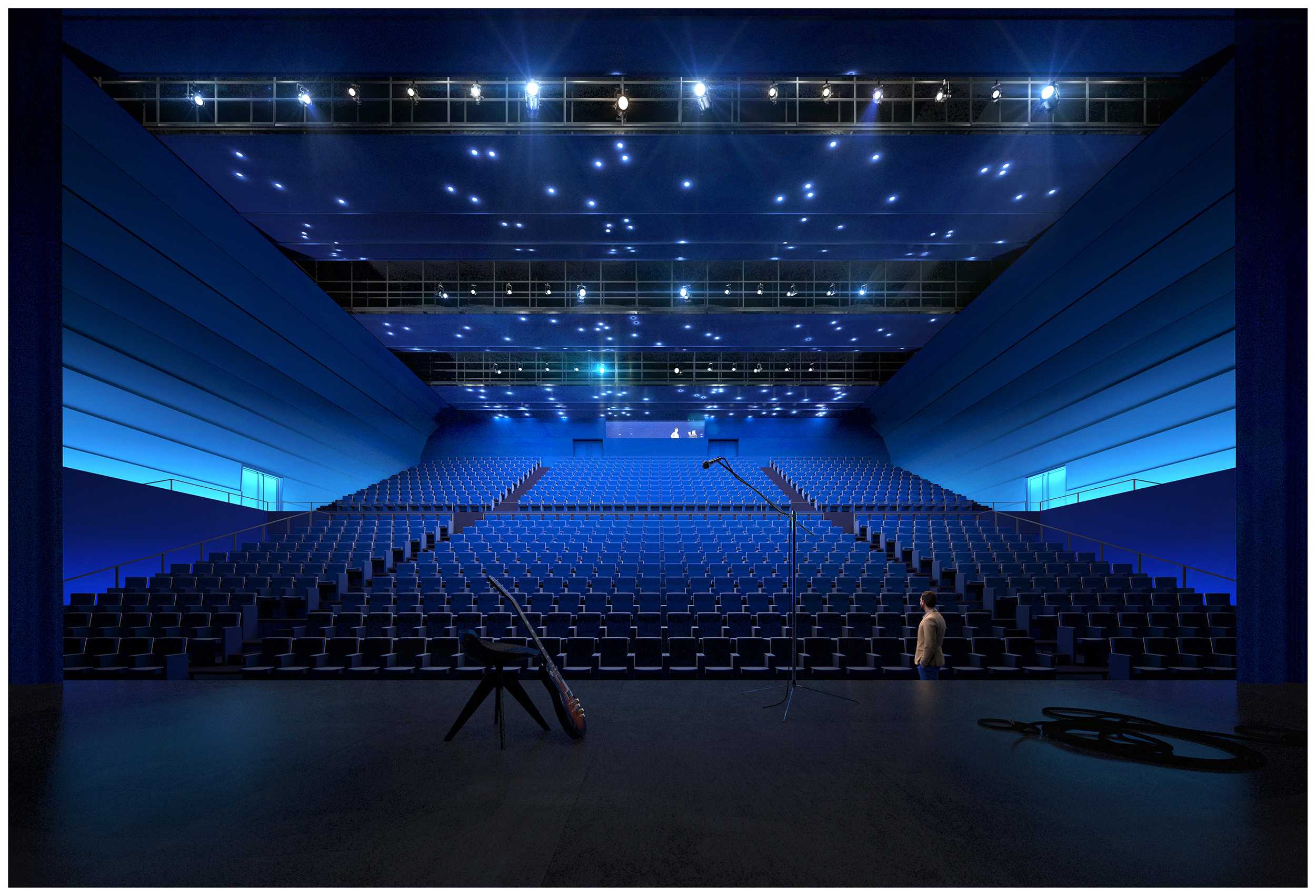 法国圣僧剧院扩建新概念(E·tension of the Théo Argence Theater)-4