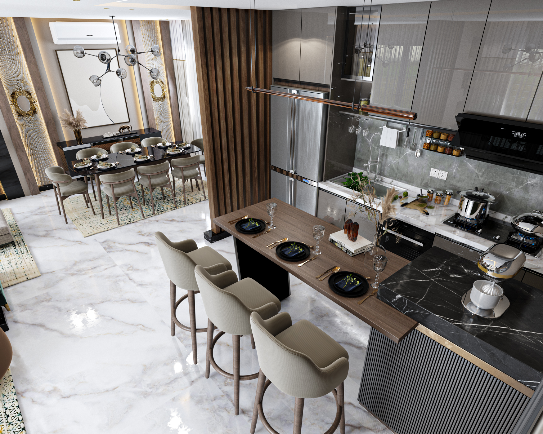 design villa mountin view-3