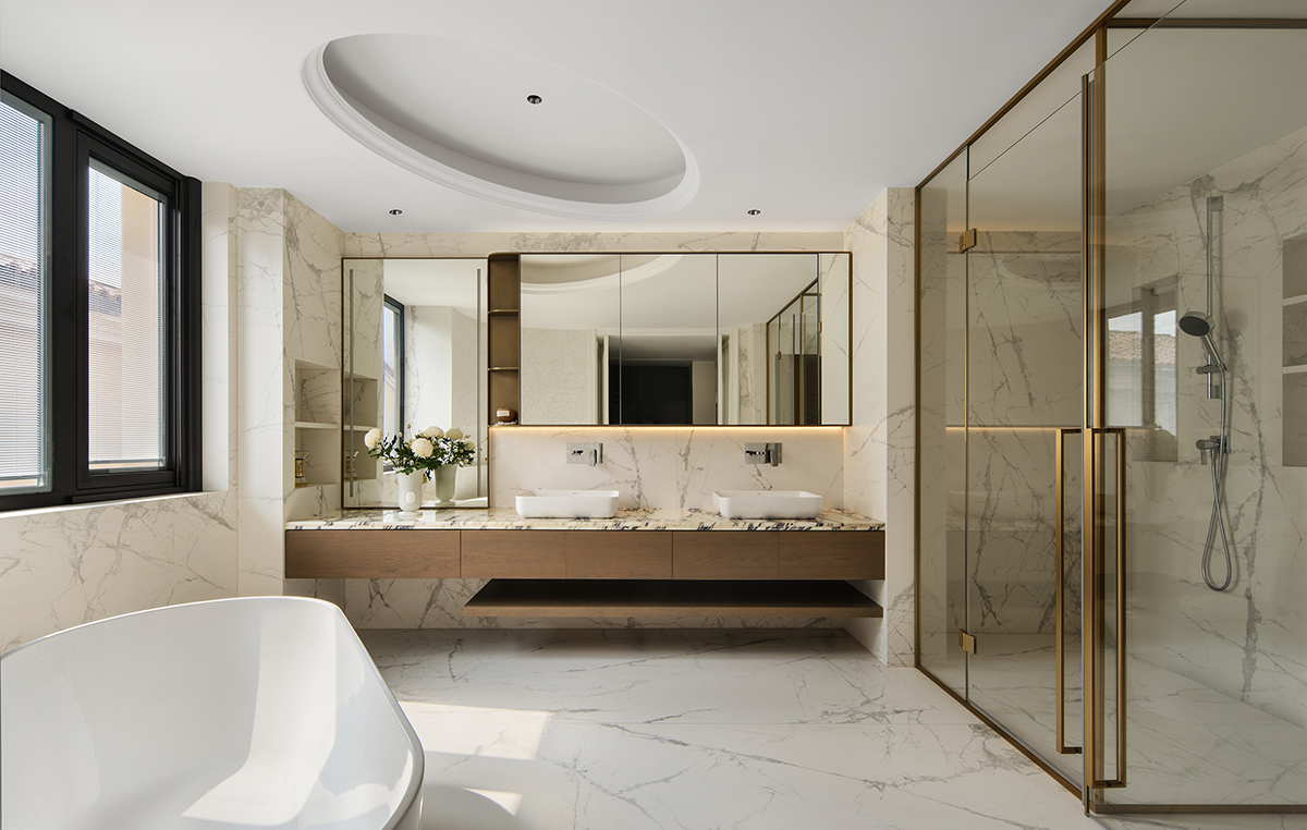 成都建发浅水湾705㎡别墅丨中国成都丨STUDIO.Y室内设计事务所-77