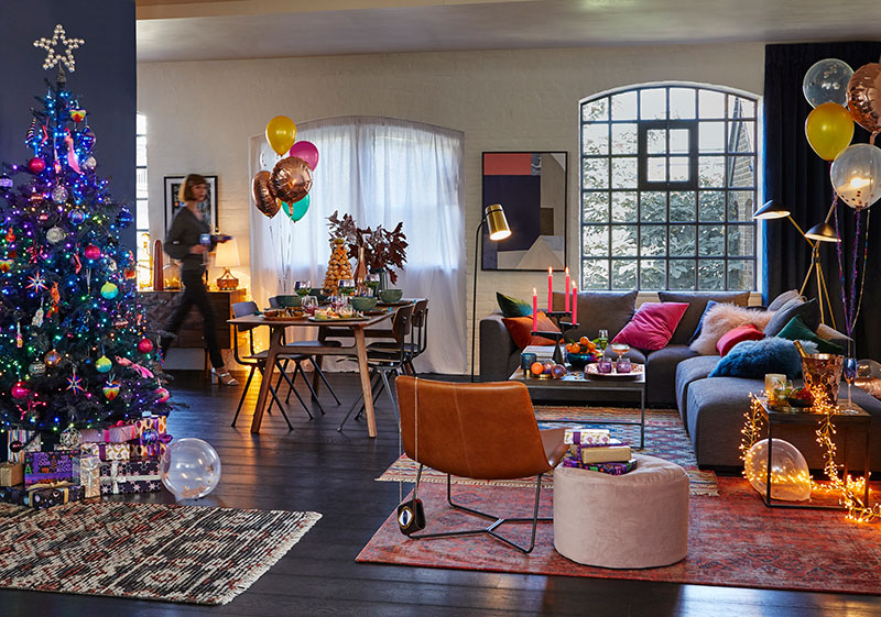 新年派对，时尚家居布置-15