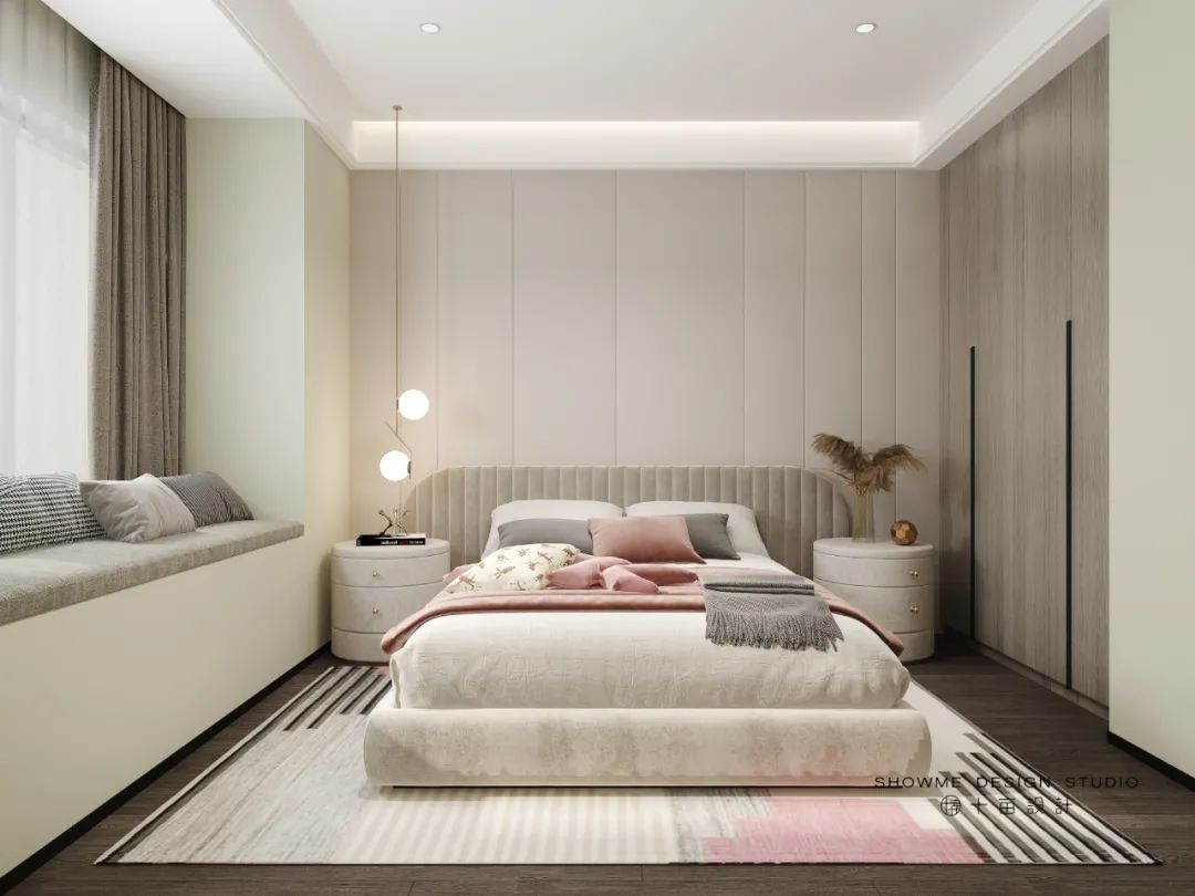 现代轻奢风打造 135㎡龙湾半岛舒适空间-18