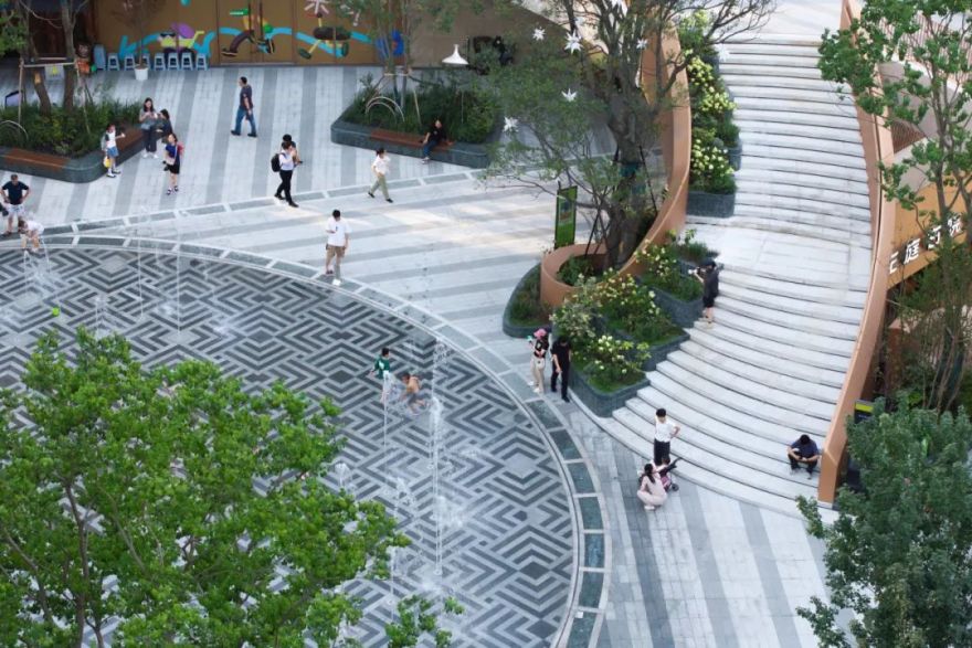 上海万科徐汇万科广场景观丨中国上海丨THLA天华景观-68