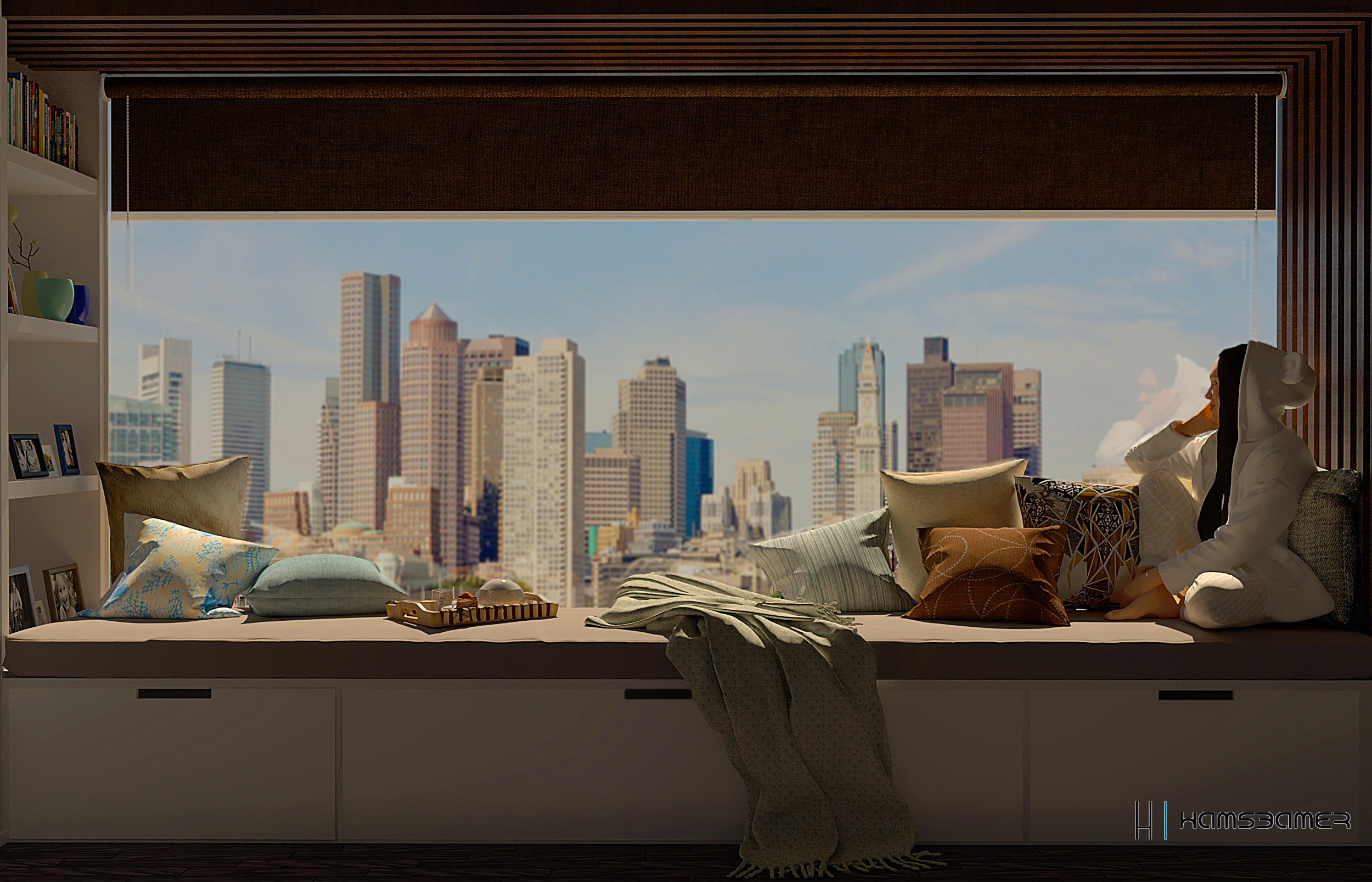 Teenage girl bedroom-0