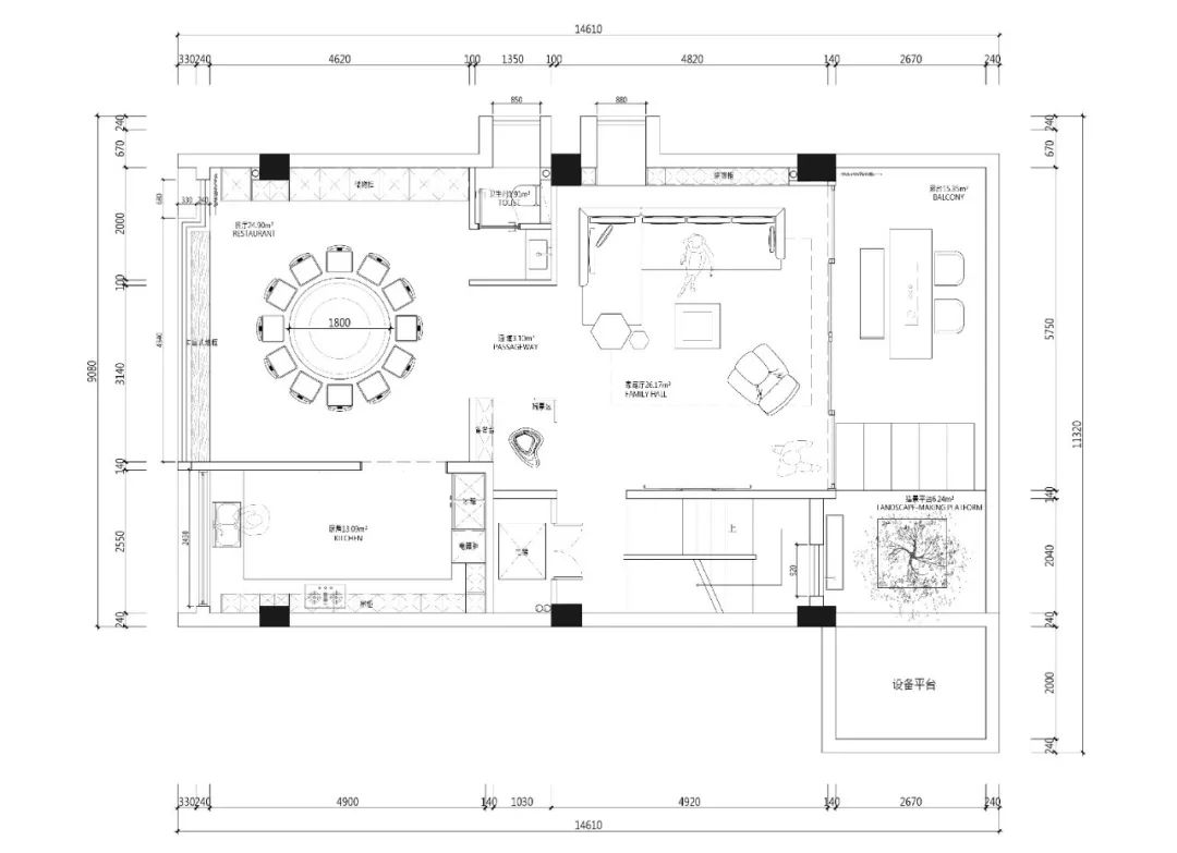 轩宇设计 I 隐奢之所 — 峡山小洋楼506㎡-55