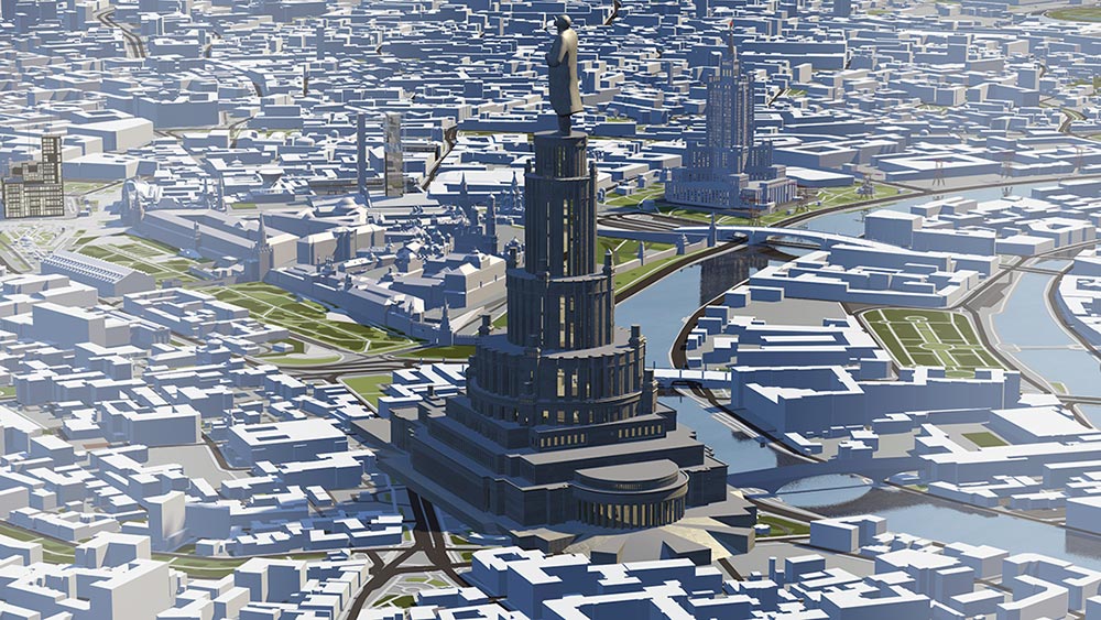 莫斯科苏维埃宫丨俄罗斯莫斯科丨Б.М. Иофан（鲍里斯·米哈伊洛维奇·约凡）等-30