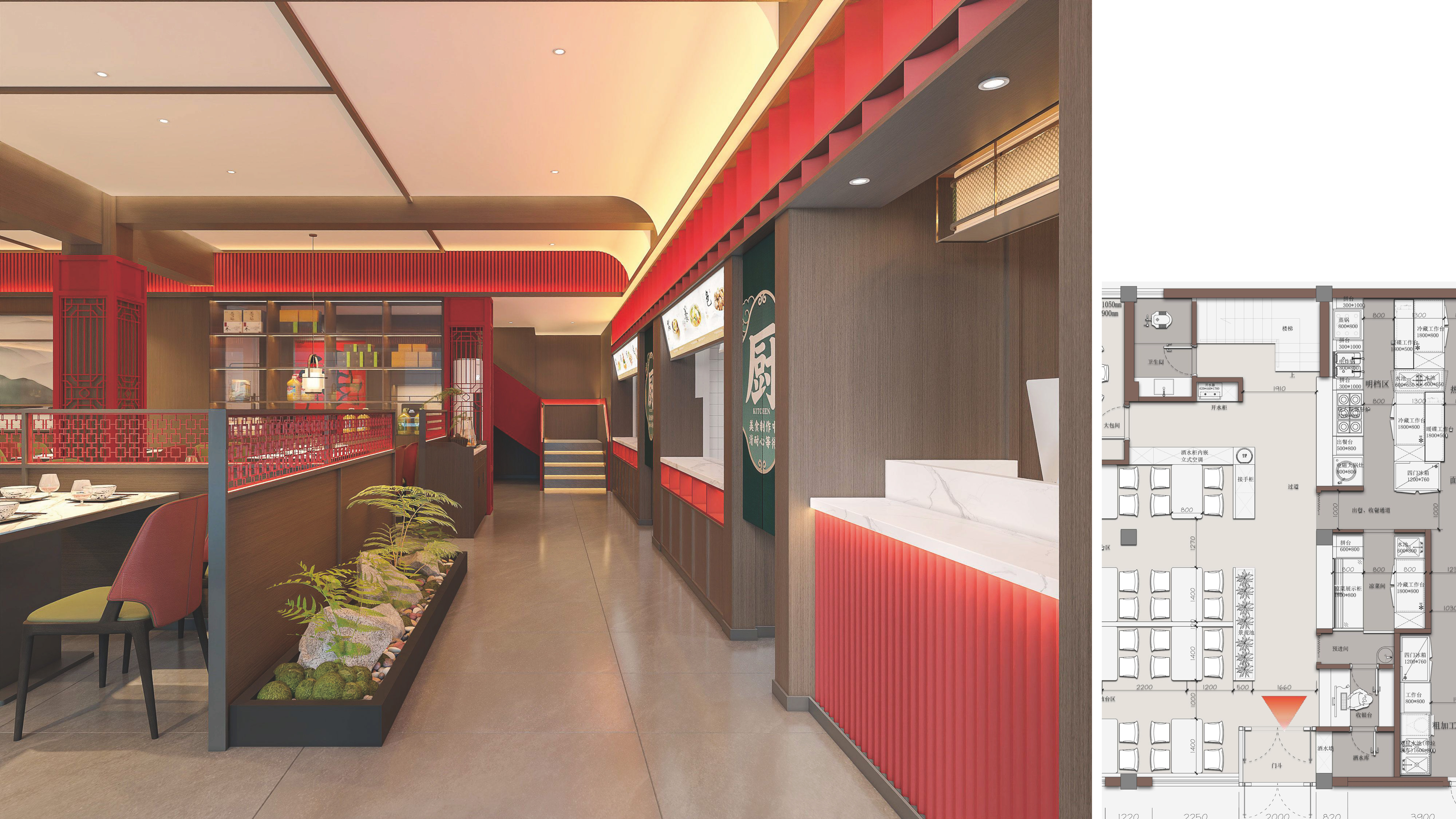 三晋面馆霍州店丨中国临汾丨富厚美学空间设计-6