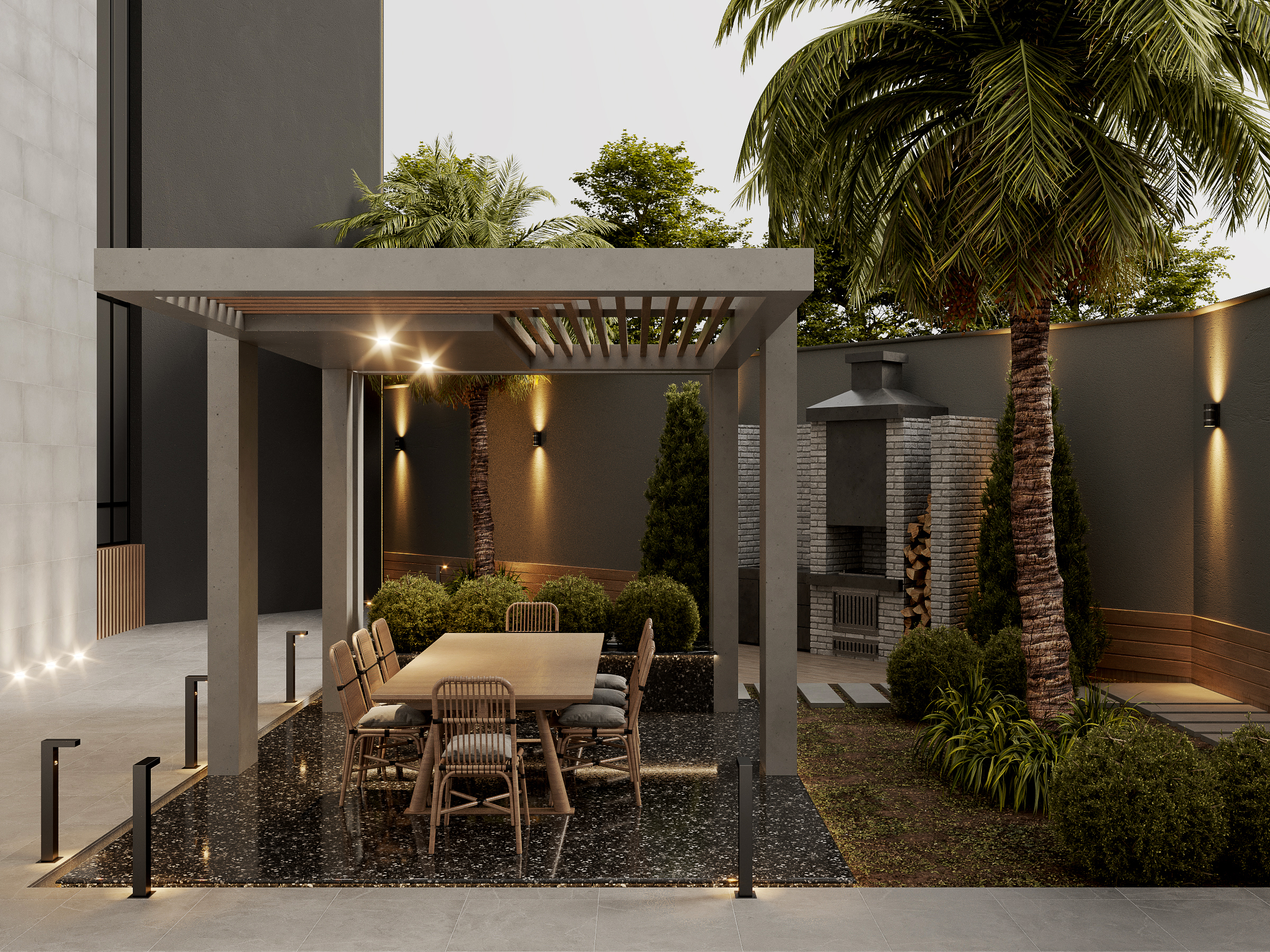 Contemporary Exterior Villa-2