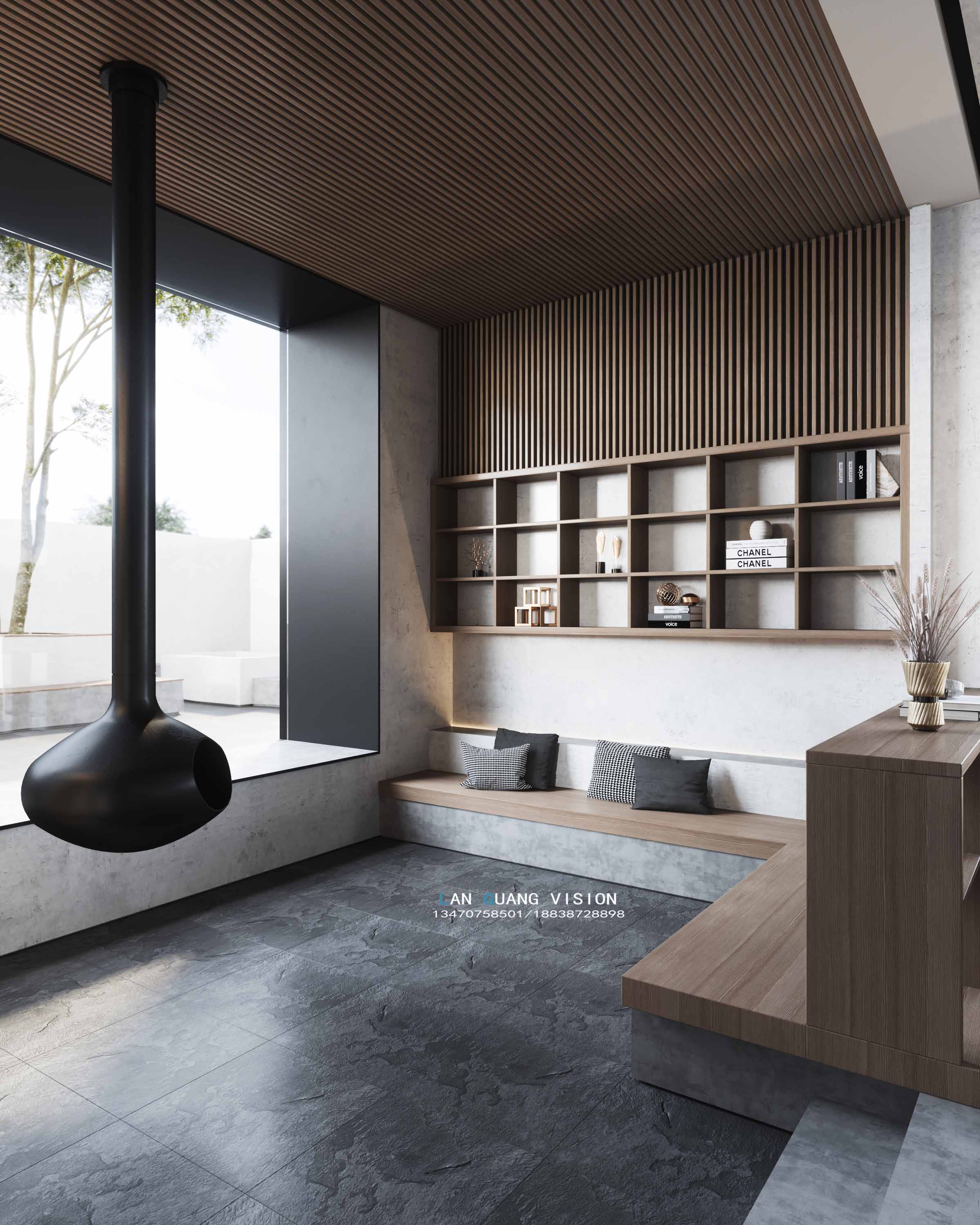 突显清新的光影空间·LAN GUANG VISION-13