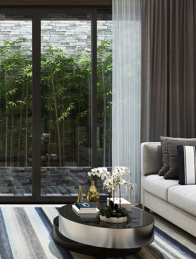 廖俊豪打造康桥融府 129㎡北欧轻奢空间,-77